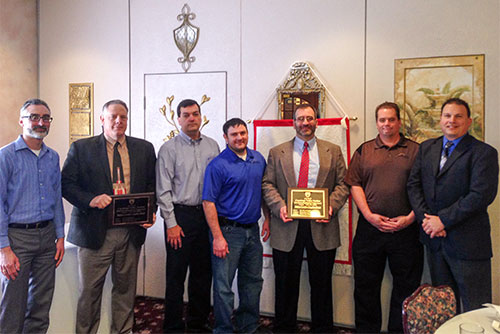 2014 Outstanding Highway Project Award – under $3 Million - Walnut & Cherry Complete Street Bike Lanes